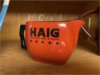 VINTAGE HAIG SCOTCH ADVERTISING PITCHER