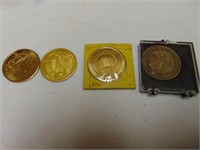 (1) Four total Trade tokens