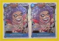 Emporio Ivankov One Piece Card Game - Lot of 2
