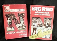 Vintage Nebraska Cornhusker Football Books