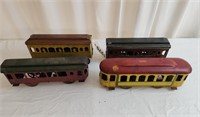 (4) Friction Train Toys,