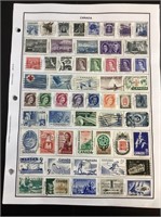 Canadian used stamps