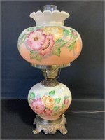 Gone with the Wind Hurricane Hand painted lamp