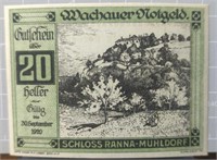 1920 German bank note