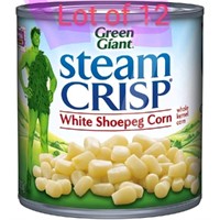 Lot of 12 Green Giant Corn White Shoepeg 11oz Can