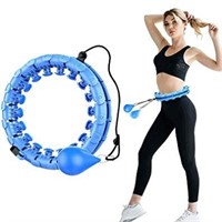 Weighted Smart Hoola Hoop, 24 Detachable Knots