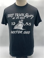 Vintage 1988 Dayton Dirt Track Racing M Shirt