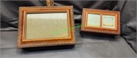 Pair music boxes photo  jewelry  frame