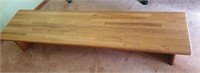 Hardwood Low Bench/step Stool