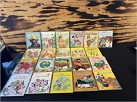 Large Lot of Little Golden Books