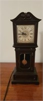 Beautiful wood miniture grandfather clock