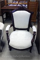 Pair Victorian Arm Chairs