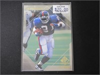1997 SP AUTHENTIC TIKI BARBER ROOKIE CARD
