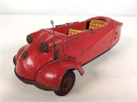 Messerschmitt Roadster Tin Friction Car