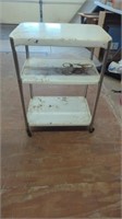 RETRO  SERVING CART