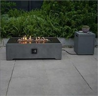 Used FAUX CONCRETE FIRE TABLE