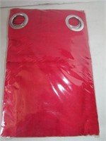 NEW Room Darkening Red Curtain, Medium Sized