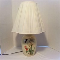 Oriental Floral 3-Way Lamp