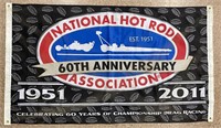 Lrg Ntl. Hot Rod Assoc. 60th Anniversary Banner