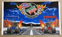 Lrg Mello Yello NHRA Drag Racing Banner