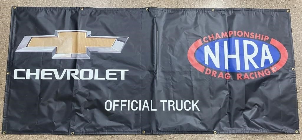 Chevrolet NHRA Championship 2-sided Vinyl Banner
