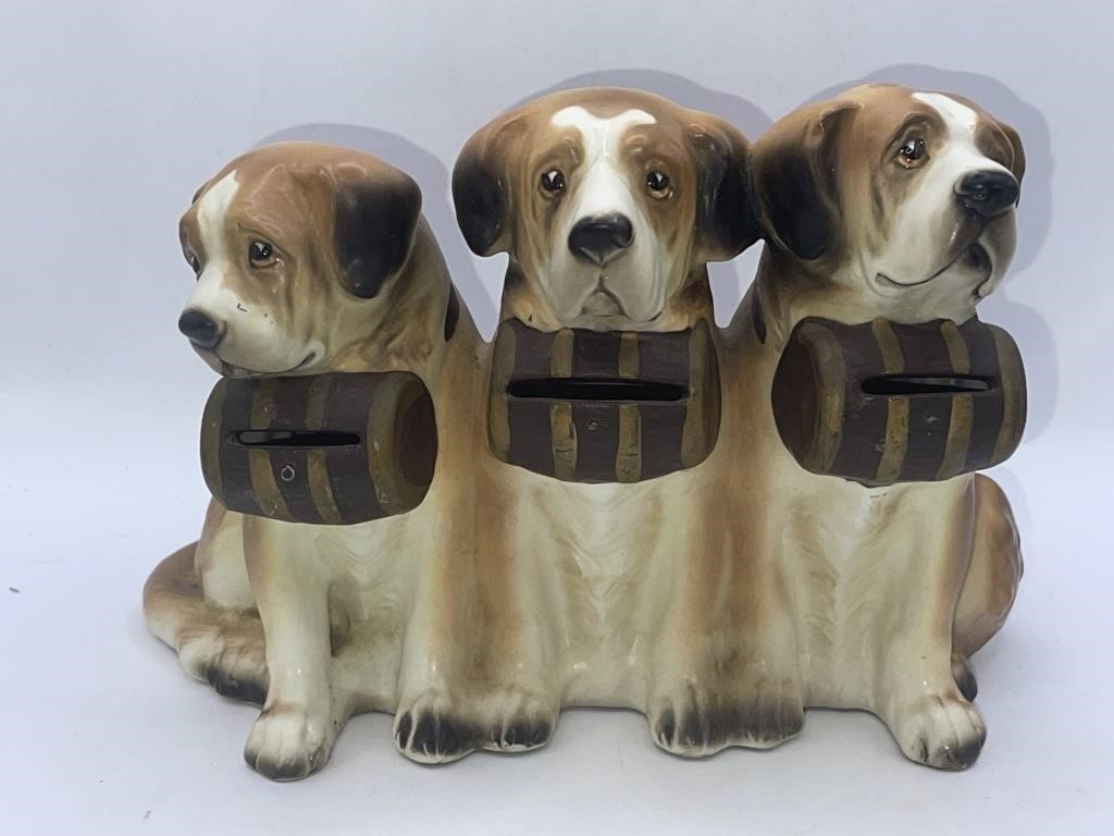 Saint Bernard coin bank