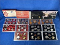 Four US Silver Proof Sets