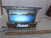 Hamm's Fluorescent Beer Sign - Works