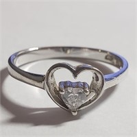 Silver CZ Ring