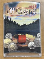 2000 Cdn Oh Canada UNC Coin Set
