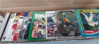 BOX FULL OF SPORTS TRADING CARDS