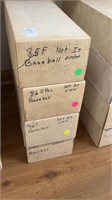 Lot of 4 Boxes 1986 Baseball Cards Fleer Topps