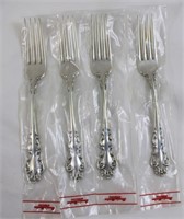 Lot of 4 sterling silver dinner forks