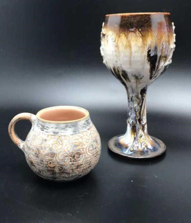 From Germany Pottery Teacup & Renaissance Fair