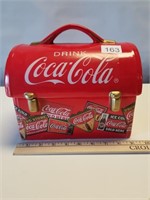 Coca Cola Lunch Box Cookie Jar 9.5" x 6.5" x 9"