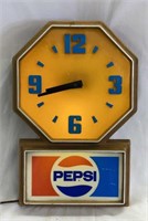 Pepsi Electric Display Clock