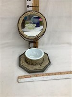 Vintage Shaving Mirror & Stand