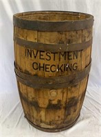 Vintage Whiskey Barrel