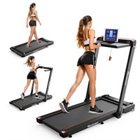 Hccsport Treadmill with Incline, 3 in 1 Under Desk