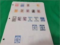 Vintage Greek Stamps 1800's  Postal Tax Stamps