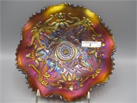 Nwood 8.5" purple Wishbone ft'd bowl, Nice color