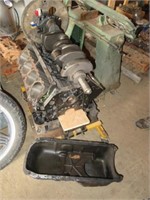 GM 6.5 Diesel Motor w/heads, crank & various parts