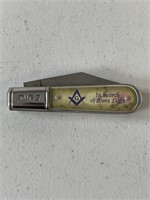 Masonic Barlow Pocket Knife