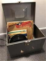 Small Collection of Vintage Mixed 45s & 78s
