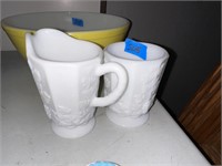 Westmoreland Milk Glass, Cream/Sugar