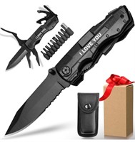 Multitool Knife with "I LOVE YOU"