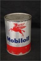 Mobiloil Tin Can