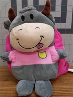 Small animal plush bookbag