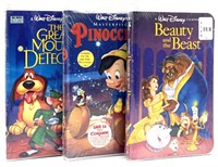 (2) Sealed Black Diamond Disney VHS Tapes