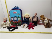 thomas backpack cabbage patch doll plus others